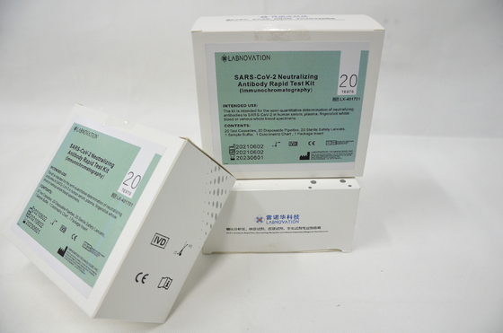 IVD SARS-CoV-2 Neutralising Antibody Test Kit 97.67% Sensitivity