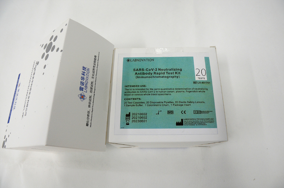 ISO13485 Rapid Neutralizing Antibody Test Kit 95.00% Acuracy