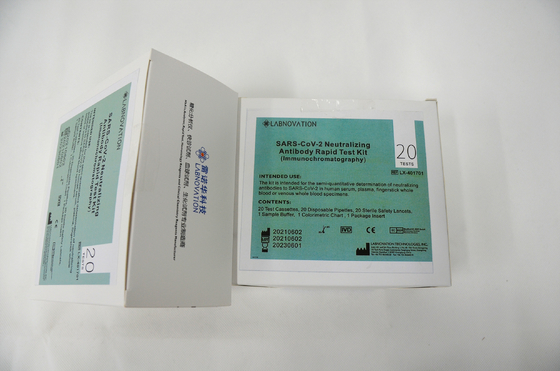 One Step 2019 Ncov Neutralizing Antibody Test Kits For Vaccination Evaluation