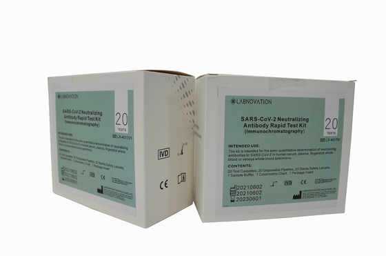 CoV-19 One Step Neutralizing Antibody Test Kit ISO9001