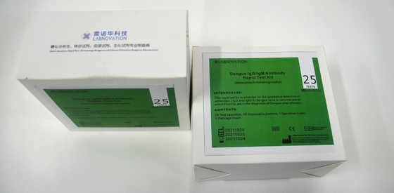 95% Professional Dengue IgG IgM Rapid Test Kits 25 Tests