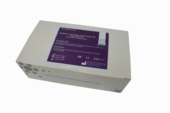 ISO 13485 Professional Influenza AB Test Kit Flu Swab Antigen Kit