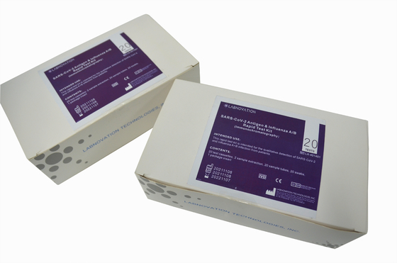 OEM Short Test Time CoV-19 Flu Swab Test Kit One Step Solution