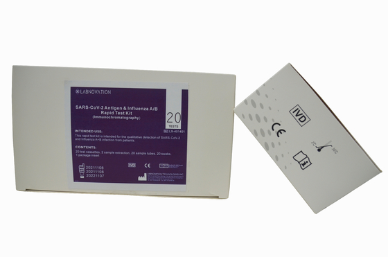15 Min SARS-CoV-2 Antigen Influenza AB Test Kit For Nucleic Acid Detection