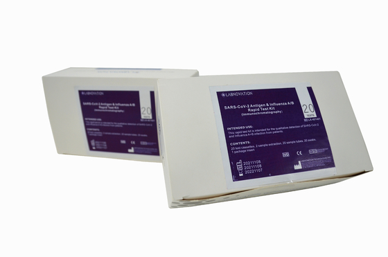 15 Min SARS-CoV-2 Antigen Influenza AB Test Kit For Nucleic Acid Detection