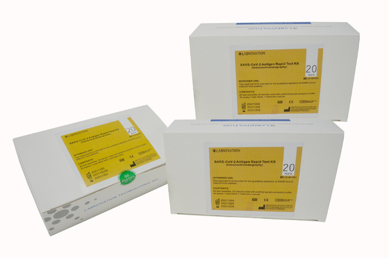 CE Certificated Antigen Rapid Test Kit Oropharyngeal / Nasopharyngeal Swab For SAR-CoV-2