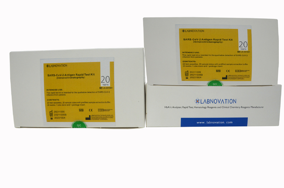 Diagnostic SARS-CoV-2 Antigen Rapid Test Kit CE Certificated 20Tests/Kit