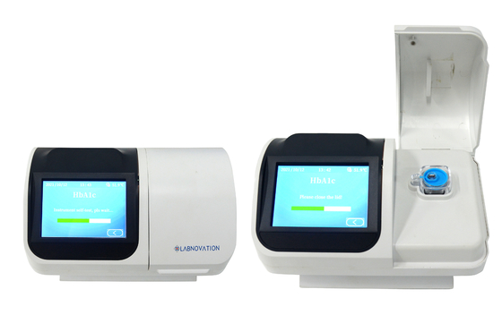 High Efficiency Accuracy POCT HbA1c Analyzer Small Sample Size For HbA1c Test