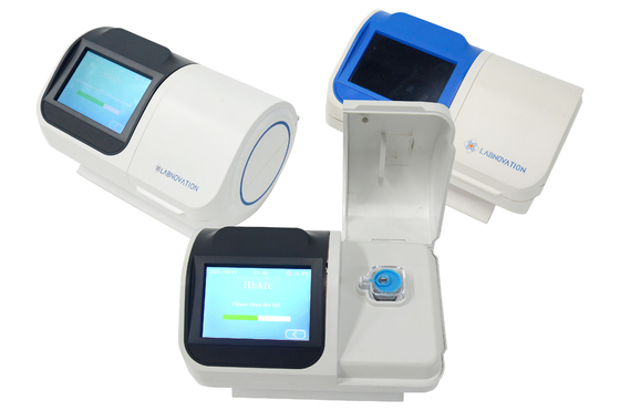 Portable POCT HbA1c Analyzer One Step HbA1c Testing IFCC Certificated