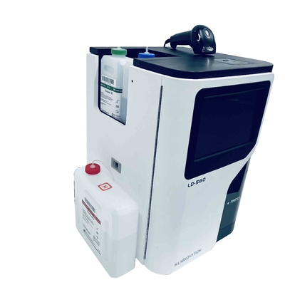 LCD Display HbA1c Test Equipment High Performance Liquid Chromatography Color
