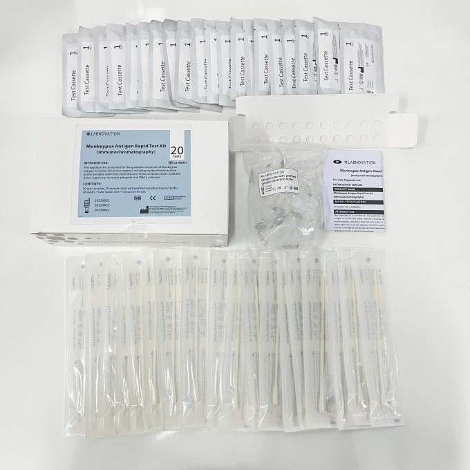 Monkeypox Antigen Rapid Test Kit 20 Tests/Kit Immunochromatography Method